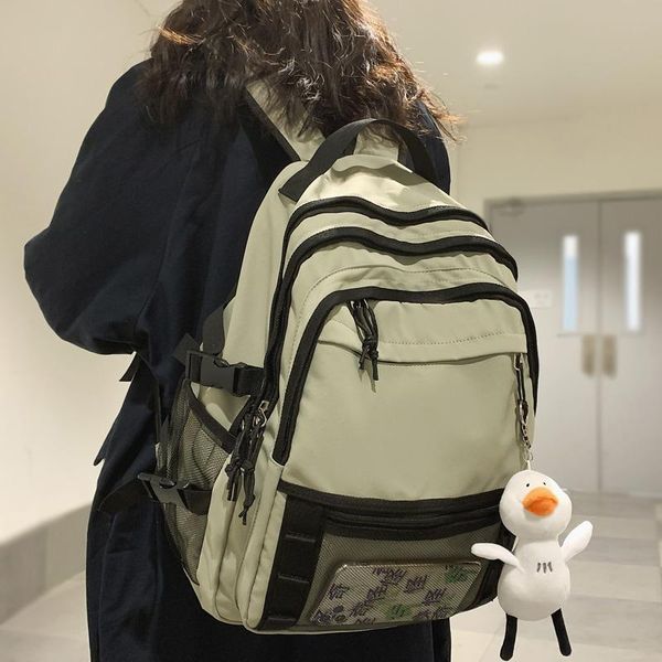 backpack dcimor large capacity waterproof nylon tuck net travel bag college couples multiple pockets schoolbag
backpack dcimor large capacity waterproof nylon tuck net travel bag college couples multiple pockets schoolbag