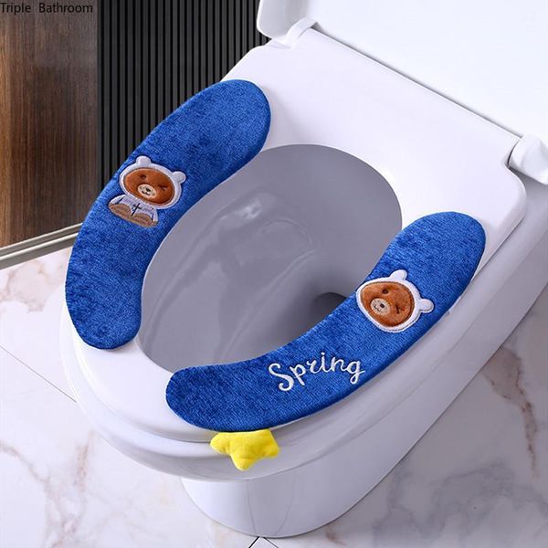 toilet seat covers 1 pair paste type mat summer universal closestool bathroom accessories waterproof washable supplies1 
toilet seat covers 1 pair paste type mat summer universal closestool bathroom accessories waterproof washable supplies1
