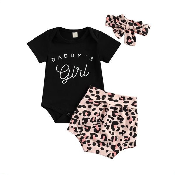 summer baby girls clothes 3pcs cotton casual letter print romper+leopard shorts+headband toddler infant outfits fashion new, Blue
summer baby girls clothes 3pcs cotton casual letter print romper+leopard shorts+headband toddler infant outfits fashion new, Blue