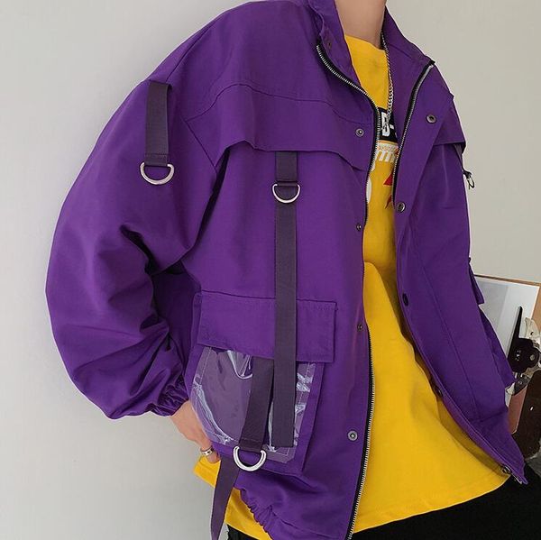 men's jackets spring tide brand jacket male loose functional tooling korean student hip-hop trend coat plus size m-5xl, Black;brown
men's jackets spring tide brand jacket male loose functional tooling korean student hip-hop trend coat plus size m-5xl, Black;brown