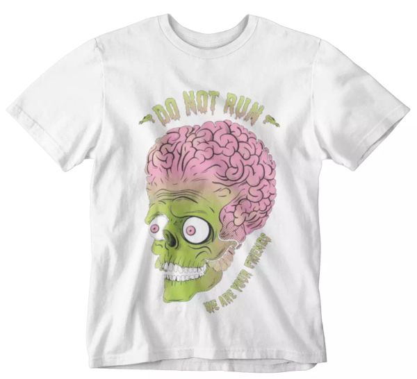 mars attacks t-shirt movie 90s aliens head ack ack tee retro future space class, White;black
mars attacks t-shirt movie 90s aliens head ack ack tee retro future space class, White;black