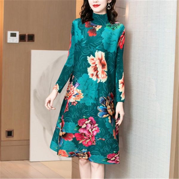 casual dresses miyake folds 2021 spring fashionable comfortable loose large size women dress high-end printing long-sleeved bottoming, Black;gray
casual dresses miyake folds 2021 spring fashionable comfortable loose large size women dress high-end printing long-sleeved bottoming, Black;gray