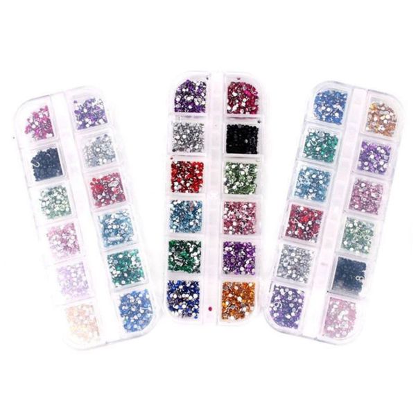 nail art rhinestones kit tips slices 12 colours studs glitter gem for decorations tools, Silver;gold
nail art rhinestones kit tips slices 12 colours studs glitter gem for decorations tools, Silver;gold