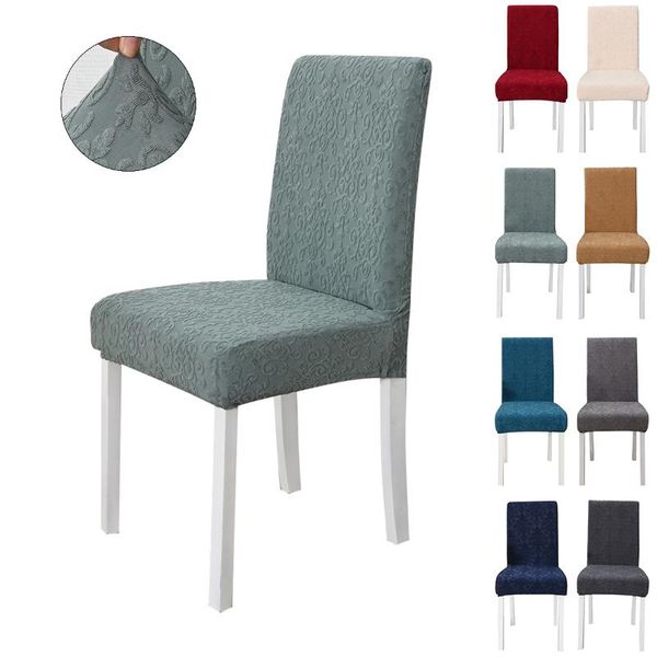 jacquard chair cover solid colour spandex stretch seat for dining anti-dirty elastic wedding banquet case home decor covers
jacquard chair cover solid colour spandex stretch seat for dining anti-dirty elastic wedding banquet case home decor covers