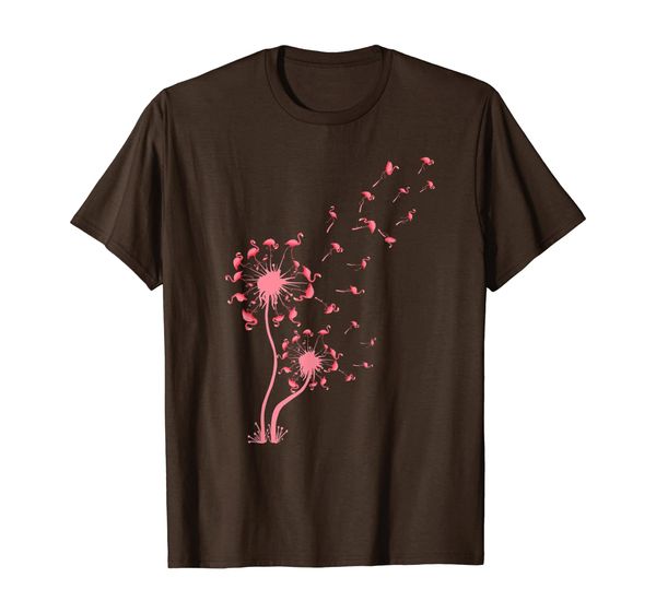 Flamingo Dandelion Flower T-shirt, Mainly pictures