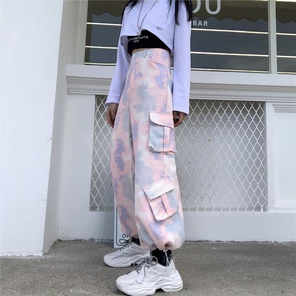 tie dye cargo pants women fashion sweatpants korean ins harajuku straight trousers streetwear loose long capris hipster women's &, Black;white
tie dye cargo pants women fashion sweatpants korean ins harajuku straight trousers streetwear loose long capris hipster women's &, Black;white