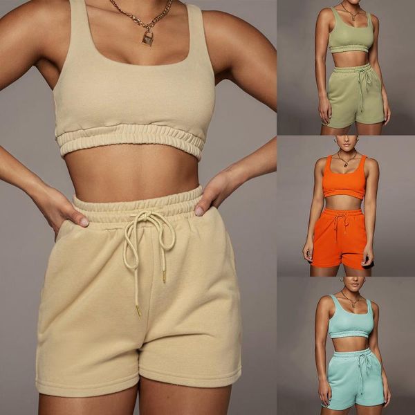 women's swimwear 2pcs +short sleeve crop sports bra+sport shorts yoga set high waist suit pants sleeveless two piece, White;black
women's swimwear 2pcs +short sleeve crop sports bra+sport shorts yoga set high waist suit pants sleeveless two piece, White;black