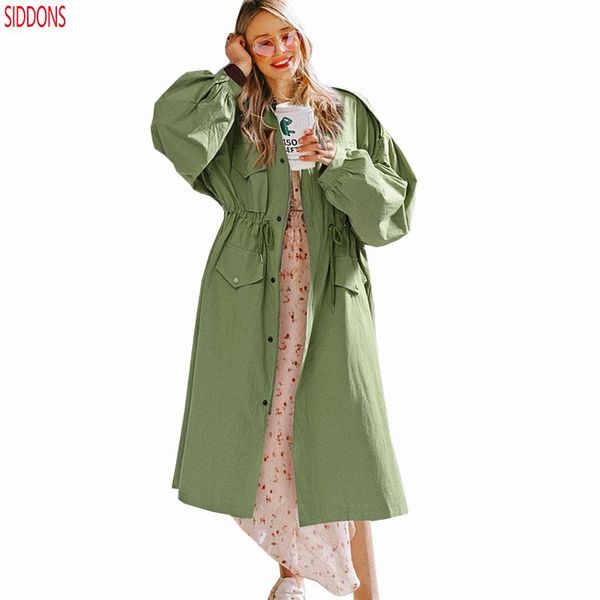 women's trench coats 2021 autumn and winter street style fashion loose windbreaker long sleeve raincoat large size coat, Tan;black
women's trench coats 2021 autumn and winter street style fashion loose windbreaker long sleeve raincoat large size coat, Tan;black
