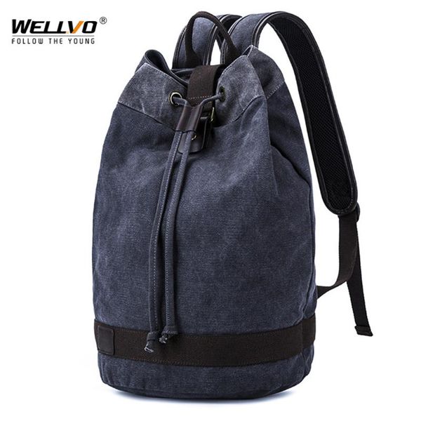 backpack men canvas bucket large drawstring travel backpacks retro tactical military rucksack for male luggage bag mochila xa11c
backpack men canvas bucket large drawstring travel backpacks retro tactical military rucksack for male luggage bag mochila xa11c