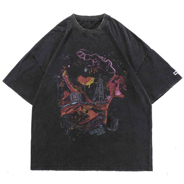 men's t-shirts dark graffiti hip hop t-shirt oversize washed streetwear men women harajuku ripped graphic short sleeve shirts ss tshirt, White;black
men's t-shirts dark graffiti hip hop t-shirt oversize washed streetwear men women harajuku ripped graphic short sleeve shirts ss tshirt, White;black