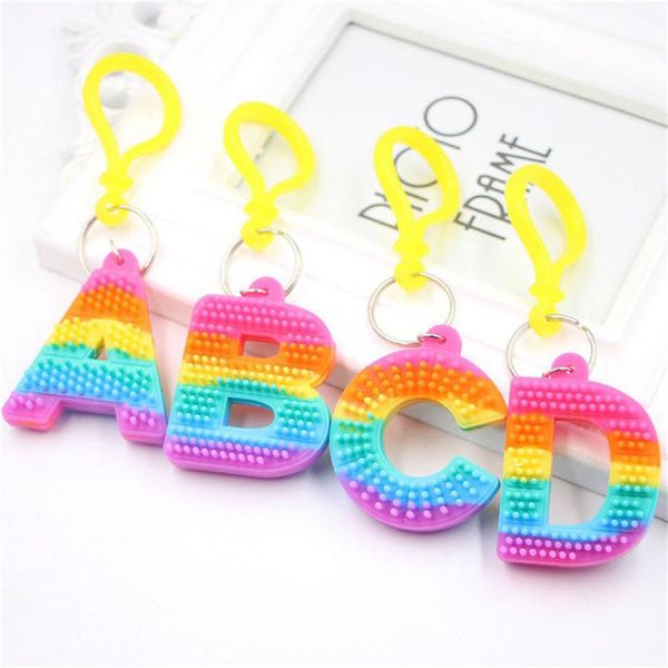 rainbow letter toy pvc keychain pendant soft silicone color car bridal gift party supplies baby shower decorations
rainbow letter toy pvc keychain pendant soft silicone color car bridal gift party supplies baby shower decorations