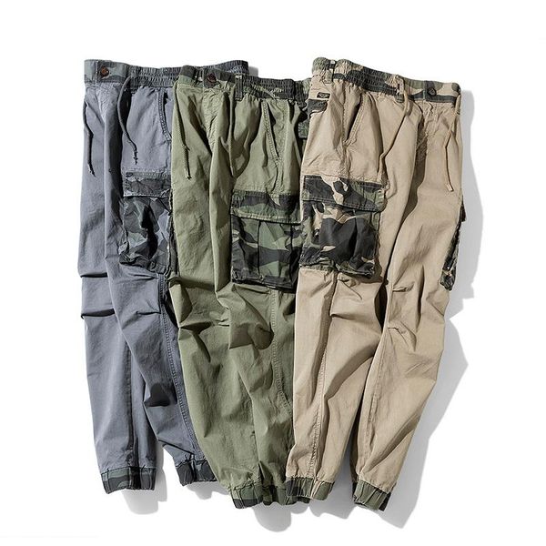 men's pants texyured cargo with shape, Black