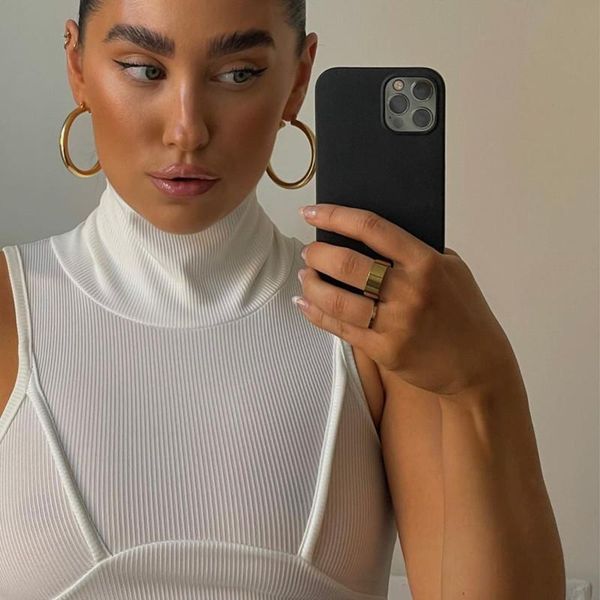 women's tanks & camis chic fashion outfits 2021 summer turtleneck white tank for women sleeveless cropped club party casual
women's tanks & camis chic fashion outfits 2021 summer turtleneck white tank for women sleeveless cropped club party casual