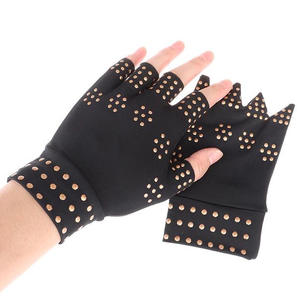 relief arthritis therapy gloves support hand massager toiletry pressure pain heal joints magnetic cycling, Black
relief arthritis therapy gloves support hand massager toiletry pressure pain heal joints magnetic cycling, Black