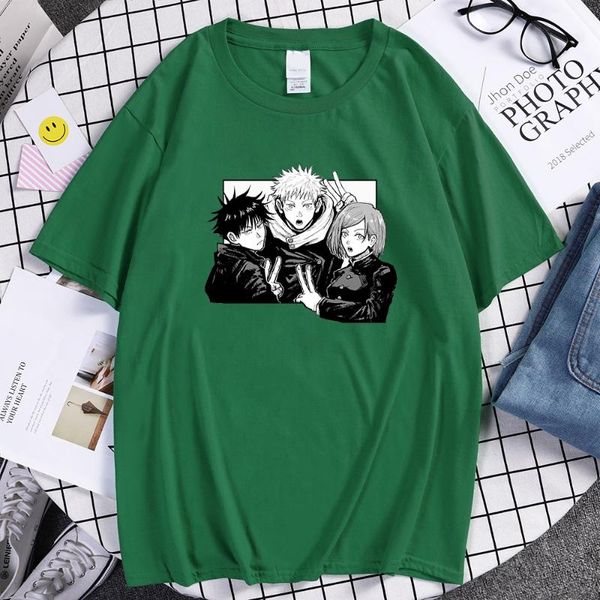 men's t-shirts yuji itadori jujutsu kaisen t shirt men japan anime street cartoon harajuku tee summer 2021 brand male, White;black
men's t-shirts yuji itadori jujutsu kaisen t shirt men japan anime street cartoon harajuku tee summer 2021 brand male, White;black