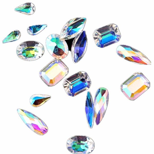 2021 1 box transparent crystal ab glass rhinestones for nails 3d strass glitter jewelry nail art decorations
2021 1 box transparent crystal ab glass rhinestones for nails 3d strass glitter jewelry nail art decorations