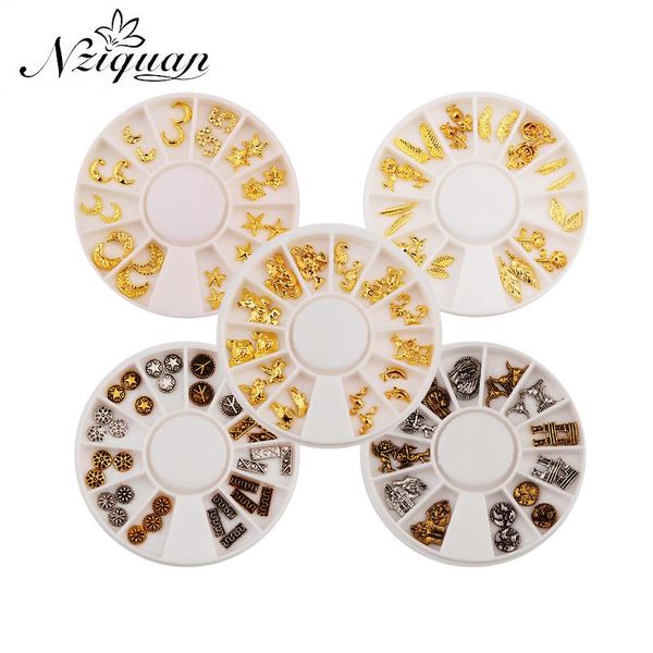 fashion nail art 3d decoration sticker metal various shaped charm gold ladies decorations, Silver;gold
fashion nail art 3d decoration sticker metal various shaped charm gold ladies decorations, Silver;gold