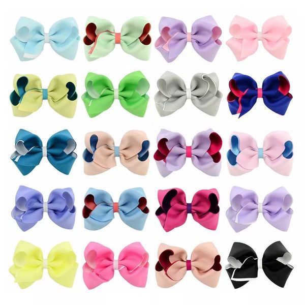 4inch hair bows solid kids colorful bowknot with clip hairpins girls hair accessories, Slivery;white
4inch hair bows solid kids colorful bowknot with clip hairpins girls hair accessories, Slivery;white