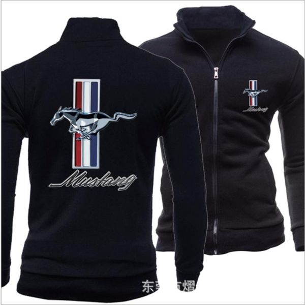 men's hoodies & sweatshirts 2021 print autumn mustang logo hoodless sweatshirt street jacket sportswear pullover, Black
men's hoodies & sweatshirts 2021 print autumn mustang logo hoodless sweatshirt street jacket sportswear pullover, Black