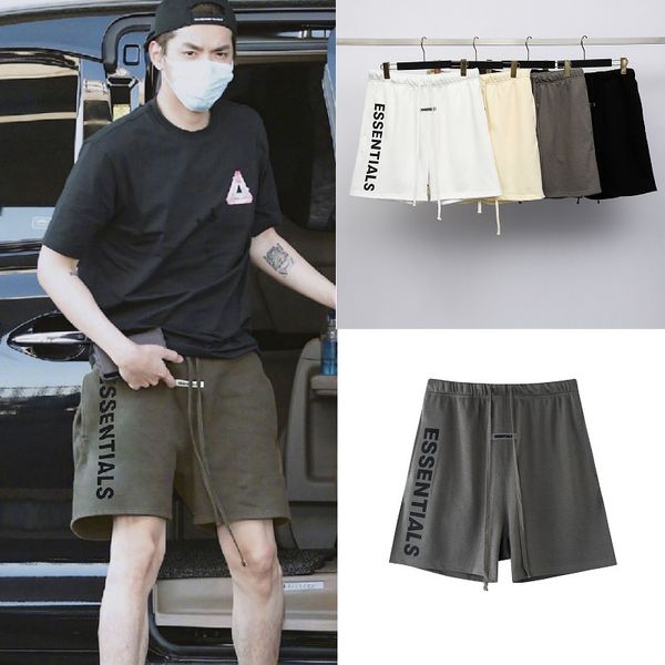 fashionable shorts high street fog double line essentials loose capris sports kanye bieber same casual pants men's, White;black
fashionable shorts high street fog double line essentials loose capris sports kanye bieber same casual pants men's, White;black