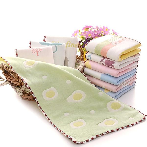 towel 1pcs six-layer seam children cartoon pure cotton gauze kindergarten absorbent wash face muslin
towel 1pcs six-layer seam children cartoon pure cotton gauze kindergarten absorbent wash face muslin