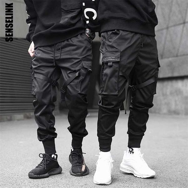 men cargo pants black ribbons harem joggers casual cotton streetwear hip hop pockets track pants harajuku tide fashion trousers 210930
men cargo pants black ribbons harem joggers casual cotton streetwear hip hop pockets track pants harajuku tide fashion trousers 210930