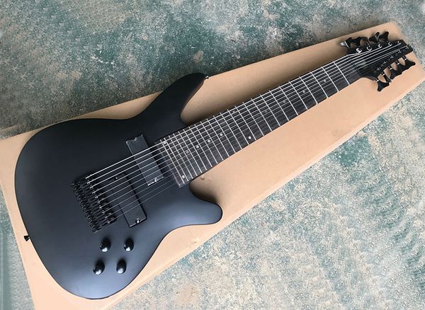 new arrival 10 strings matte black electric bass guitar with rosewood fretboard,24 frets
new arrival 10 strings matte black electric bass guitar with rosewood fretboard,24 frets