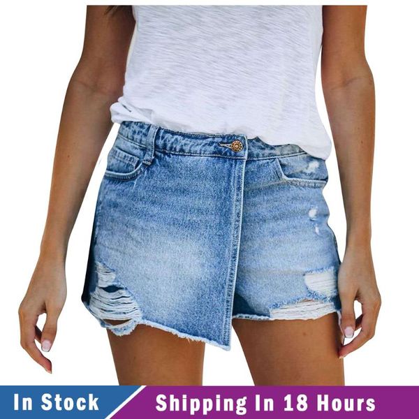 women's shorts 2021 summer denim women ripped repaired light blue hole pockets jeans short feminino d7, White;black
women's shorts 2021 summer denim women ripped repaired light blue hole pockets jeans short feminino d7, White;black