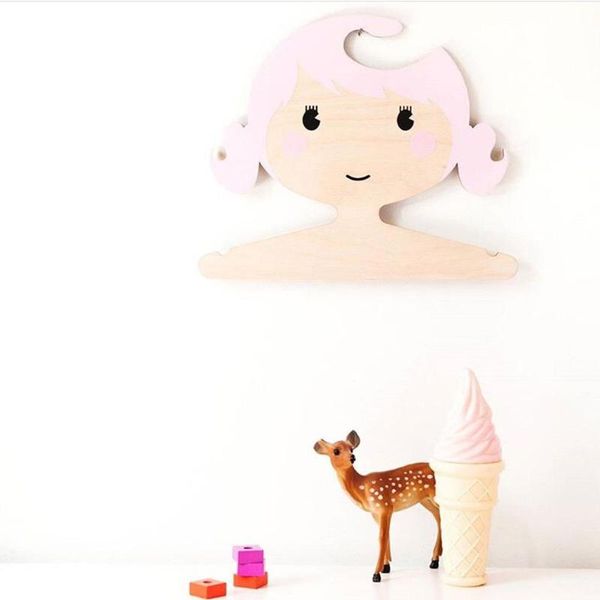 hangers & racks wooden cartoon girl shape coat hanger for kids room storage decoration
hangers & racks wooden cartoon girl shape coat hanger for kids room storage decoration