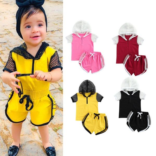 clothing sets 1-4 years infant girl summer sportswear set solid hollow short sleeve hooded and bandage pants baby girls outfit, White
clothing sets 1-4 years infant girl summer sportswear set solid hollow short sleeve hooded and bandage pants baby girls outfit, White