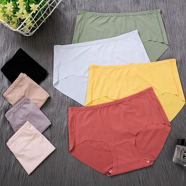 women's panties non-marking ice silk underwear enlarged pure cotton crotch one-piece mid-waist large size thin breathable shorts head, Black;pink
women's panties non-marking ice silk underwear enlarged pure cotton crotch one-piece mid-waist large size thin breathable shorts head, Black;pink
