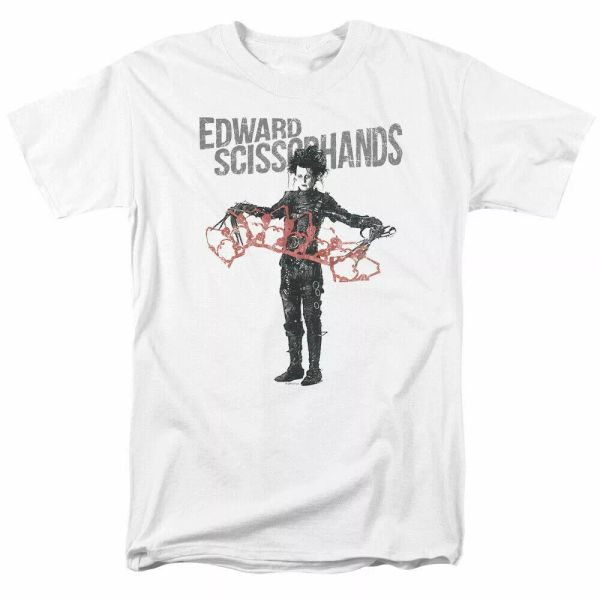edward scissorhands show & tell t shirt mens licensed classic 80s movie white, White;black
edward scissorhands show & tell t shirt mens licensed classic 80s movie white, White;black