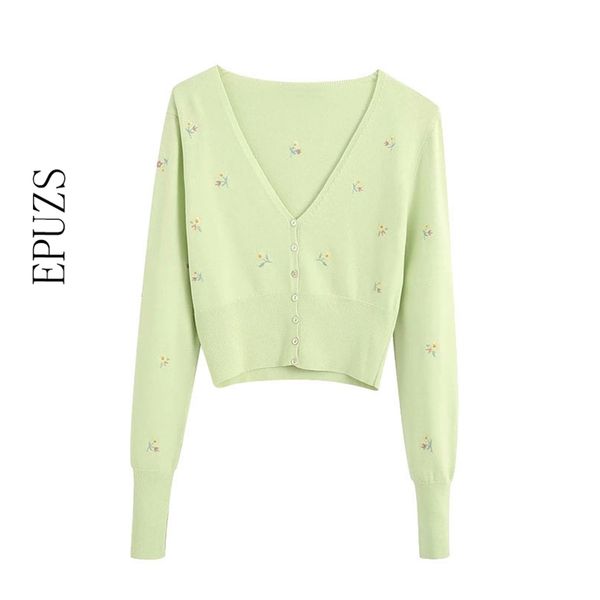sweet pink cropped cardigan sweater women crop sweater vintage floral embroidery kntted autumn korean chic 210521, White
sweet pink cropped cardigan sweater women crop sweater vintage floral embroidery kntted autumn korean chic 210521, White
