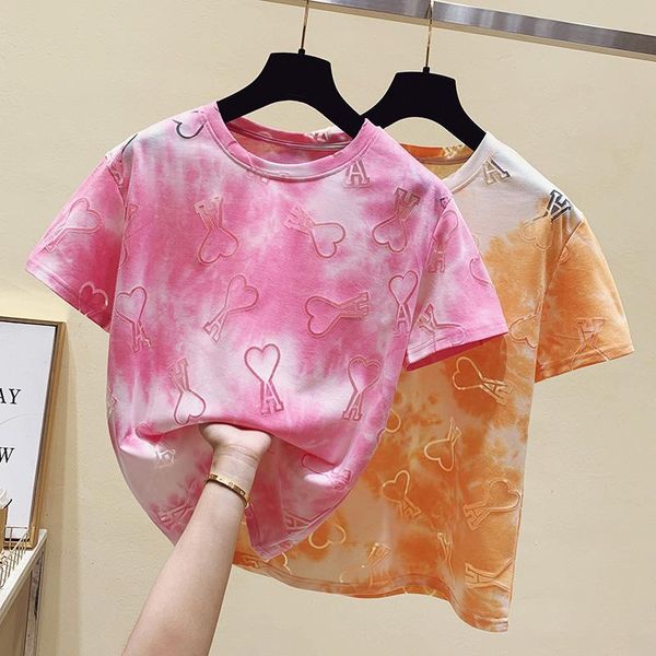 s-xxl tees short sleeved female tshirt tide harajuku retro tiedye printing loose trend wild couple t-shirt clothes women's, White
s-xxl tees short sleeved female tshirt tide harajuku retro tiedye printing loose trend wild couple t-shirt clothes women's, White