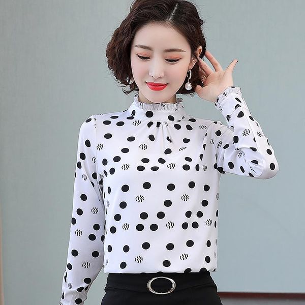 women's blouses & shirts summer chiffon polka dot blouse women white long sleeve shirt loose womens and
women's blouses & shirts summer chiffon polka dot blouse women white long sleeve shirt loose womens and
