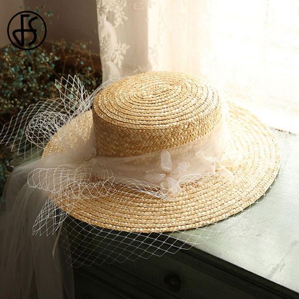wide brim hats fs wedding bridal flat straw hat mesh veils beach sun vacation sunshade boater for women fedora, Blue;gray
wide brim hats fs wedding bridal flat straw hat mesh veils beach sun vacation sunshade boater for women fedora, Blue;gray