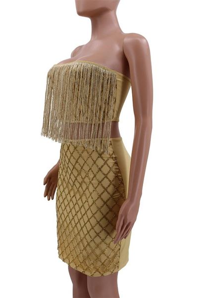 summer women mini skirt set two piece crop sleeveless bodycon tassel women's pants, White
summer women mini skirt set two piece crop sleeveless bodycon tassel women's pants, White