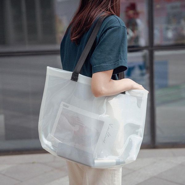 evening bags transparent pvc shopping shoulder bag for women 2021 portable jelly school totes large capacity beach travel handbags
evening bags transparent pvc shopping shoulder bag for women 2021 portable jelly school totes large capacity beach travel handbags
