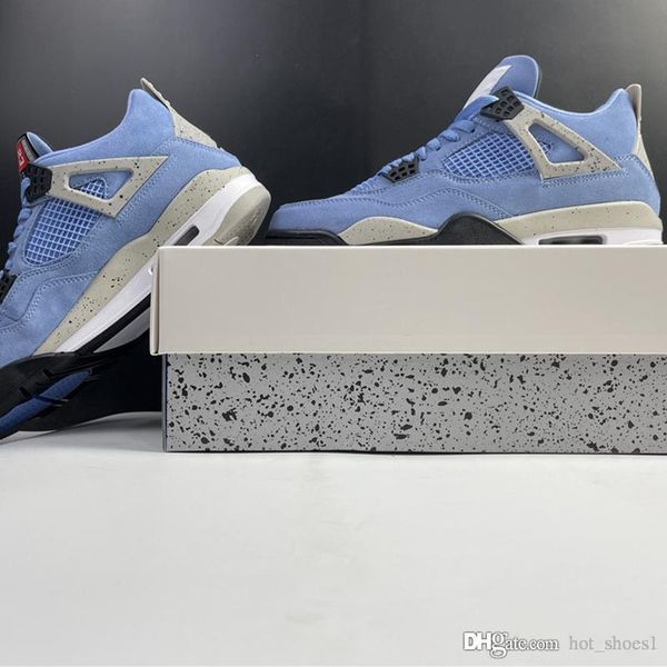 air 4 university blue unc ct8527-400 4s iv women men sports casual shoes sneakers trainers kicks with original box, Black;white
air 4 university blue unc ct8527-400 4s iv women men sports casual shoes sneakers trainers kicks with original box, Black;white