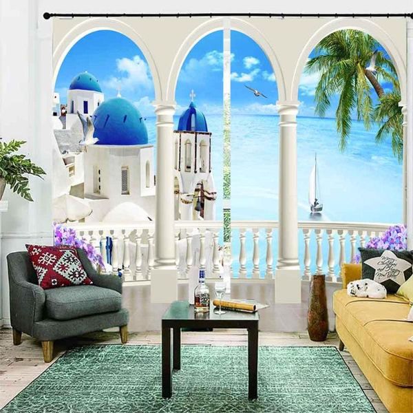 curtain & drapes curtains modern 3d blackout window sea architecture any room simple design
curtain & drapes curtains modern 3d blackout window sea architecture any room simple design