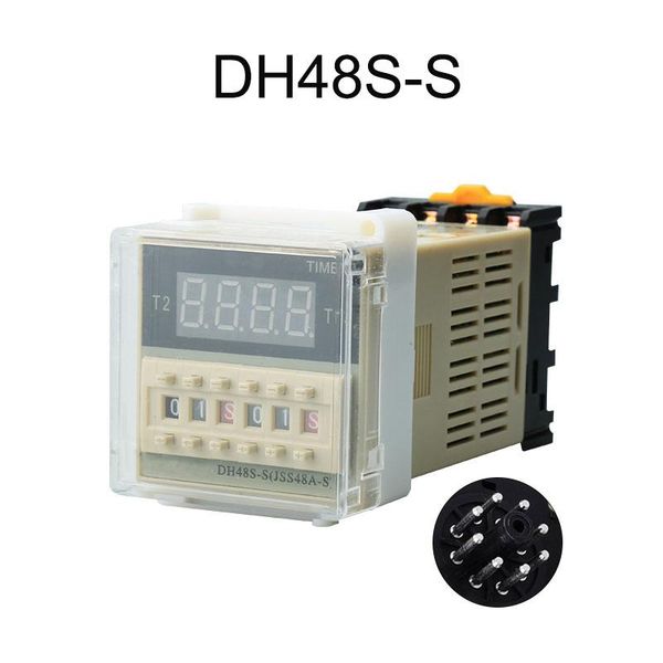 timers dh48s-s repeat cycle time relay / timer with socket (ac 220v 110v 380v 36v dc/ac 24v 12v alternative
timers dh48s-s repeat cycle time relay / timer with socket (ac 220v 110v 380v 36v dc/ac 24v 12v alternative