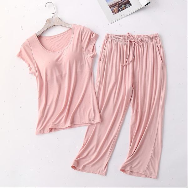 sanderala modal bra t women sleepwear pajamas sets padded pants all match comfortable pink solid short lingerie, Black;red
sanderala modal bra t women sleepwear pajamas sets padded pants all match comfortable pink solid short lingerie, Black;red