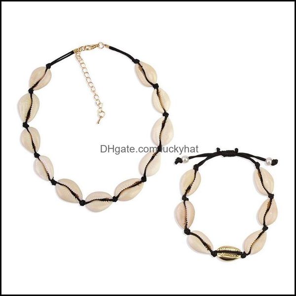 pendant necklaces & pendants jewelry shell black rope chain women necklace seashell fashion beach aessories drop delivery 2021, Silver
pendant necklaces & pendants jewelry shell black rope chain women necklace seashell fashion beach aessories drop delivery 2021, Silver