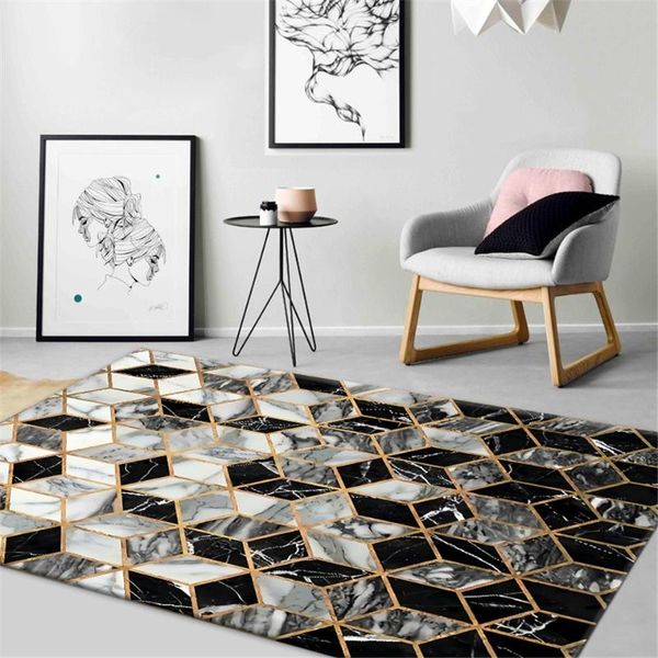 carpets black gray geometry marble rug bedroom non-slip kitchen carpet washable nordic living room doormat floor hallway
carpets black gray geometry marble rug bedroom non-slip kitchen carpet washable nordic living room doormat floor hallway