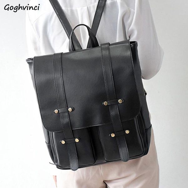 backpack backpacks solid streetwear pu leather vintage retro japanese harajuku cool all-match students high-capacity women ulzzang
backpack backpacks solid streetwear pu leather vintage retro japanese harajuku cool all-match students high-capacity women ulzzang