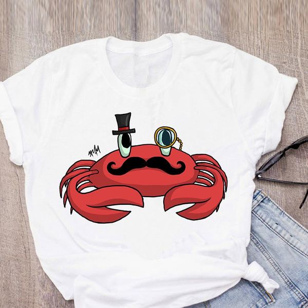 women's t-shirt summer casual girls t shirts funny crab printed shirt women cute cartoon harajuku white tees female graphic
women's t-shirt summer casual girls t shirts funny crab printed shirt women cute cartoon harajuku white tees female graphic