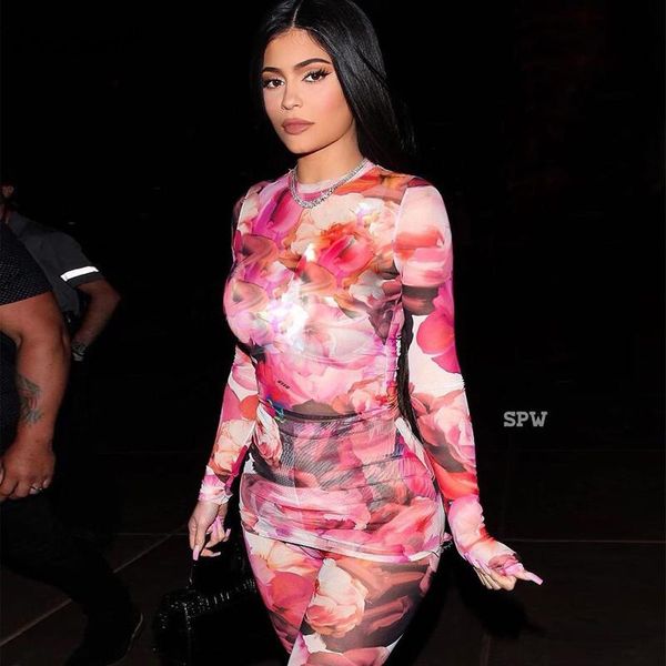 women's two piece pants neon floral print spliced set women long sleeve see pullover and skinny sweat suits 2 outfit, White
women's two piece pants neon floral print spliced set women long sleeve see pullover and skinny sweat suits 2 outfit, White