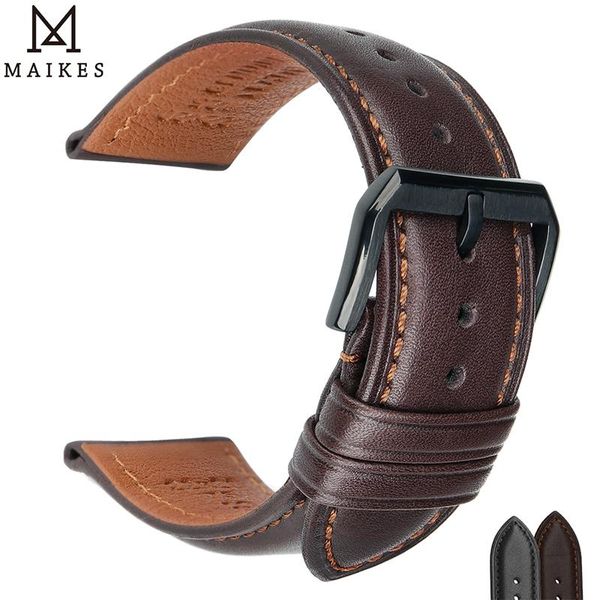 watch bands maikes 100% genuine cow leather band loop bracelet belt 18mm 20mm 22mm 24mm smart accessories for galaxy active, Black;brown
watch bands maikes 100% genuine cow leather band loop bracelet belt 18mm 20mm 22mm 24mm smart accessories for galaxy active, Black;brown