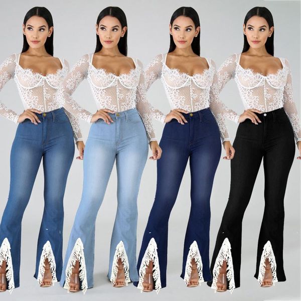 women's pants & capris flared jeans woman high waist denim trousers for female vintage clothes fashion black full length oversize lace, Black;white
women's pants & capris flared jeans woman high waist denim trousers for female vintage clothes fashion black full length oversize lace, Black;white