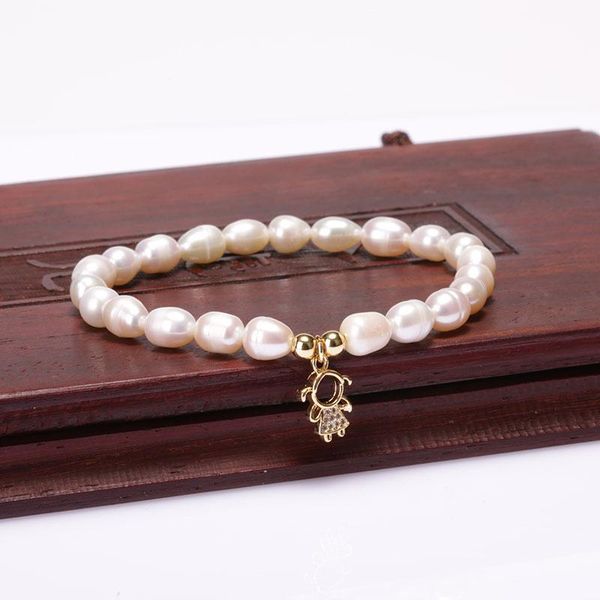 charm bracelets little girl rainbow color zirconia various shape accessory pendant natural freshwater pearl women men charms dainty bracelet, Golden;silver
charm bracelets little girl rainbow color zirconia various shape accessory pendant natural freshwater pearl women men charms dainty bracelet, Golden;silver